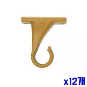 고정 x12개 천정 커튼부자재 브라켓 세트 커튼 커튼부자재 커튼소품 커튼봉설치용
