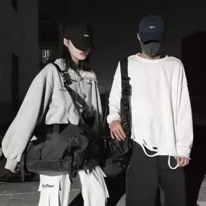 남여공용 캐주얼 패션 학생 크로스가방 학교 보조가방 백팩