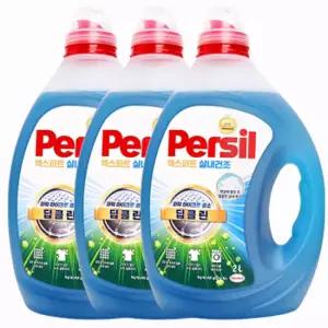 헨켈 퍼실 persil 세탁세제 - 엑스퍼트 실내건조 2L 용기X3개 파워 마이크로 효소