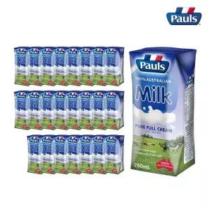 [폴스] 퓨어밀크 멸균우유 250ml 1박스(24개) 호주 방목우유