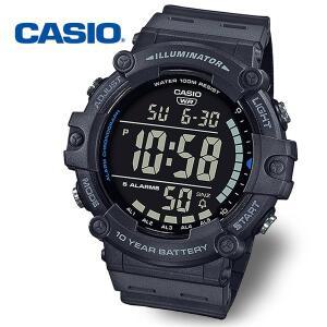 [카시오][정품] CASIO 카시오 AE-1500WH-8B 10년전지 방수 전자 군인시계