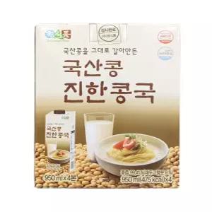 국산 진한콩국 950ml 4팩