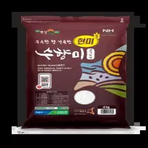 수향미현미 4Kg/조암농협/2025년햅쌀/화성시브랜드쌀/경기미/향이좋은현미