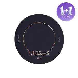 [1+1][미샤] 스테이 쿠션 하이커버 SPF30/PA＋＋ (23호 샌드) 14g