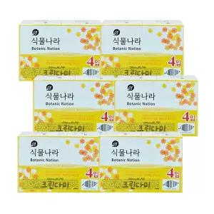 식물나라 비누 캐모마일 모이스처 90g x4입 x6개(총24개)