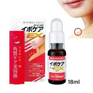 이뽀케아 각질 제거 앰플18ml+물티슈/얼굴 목 어깨 가슴 바디 스팟 에센스/29년01월까지/일본산
