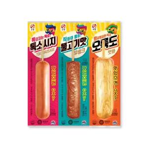 핫바 10개세트/후랑크 해물맛바 어묵 만두 딤섬