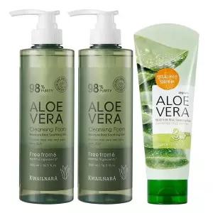 [과일나라]알로에 대용량 클렌징폼 500ml 2개+150ml[31306362]