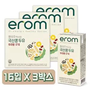 이롬황성주 우리땅17곡두유 190ml x 48팩