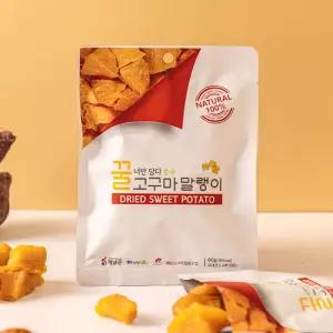 [해남직송] 꿀고구마 말랭이 60g 10봉