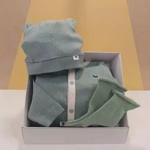 [블루독베이비](하남점)**GN)모달컬러배내바디수트,양말 선물세트(44A70-040-17+44170-011-14)45A70-040...