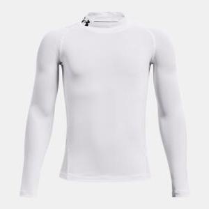 [언더아머 본사]Boys HeatGear Mock Long Sleeve1369477-100