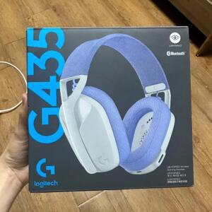 로지텍 G435 (정품) (화이트) (밀알)