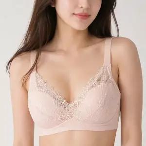[롯데백화점]비비안 등살 완벽커버 자가드 풀컵 노와이어 몰드브라 2종택1 (BR6729)