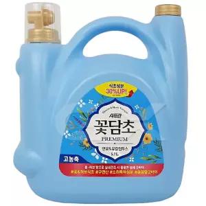 [샤프란] 꽃담초 섬유유연제 연꽃 유칼립투스향 5.7L 무료배송 gx