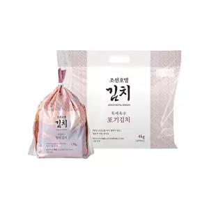 [조선호텔앤리조트]조선호텔 특제육수 포기김치 4kg + 열무김치？1.5kg