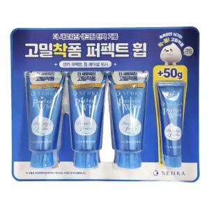센카 퍼펙트 휩 페이셜 워시 에이 120gx3개+40g
