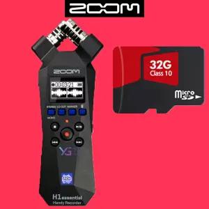 ZOOM H1 essential 국내정품 줌H1 에센설 32GB포함 핸디레코더