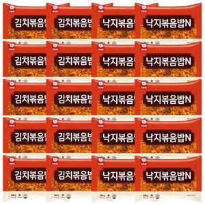 천일 볶음밥 300g 각 10개 총 20개 (김치 + 낙지)