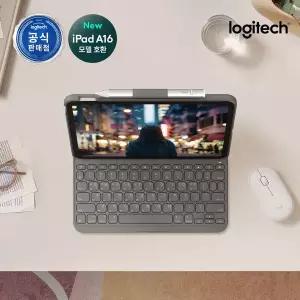 [Logitech]로지텍코리아 Slim Folio iPad 10세대용 블루투스 키보드 케이스