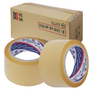 덕성 OPP 포장용 박스테이프 투명 48mm x 40M 1박스 50개입