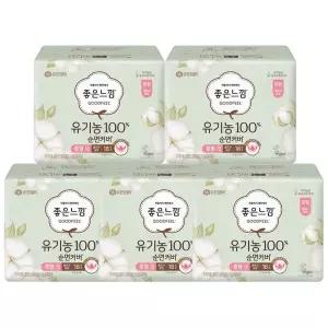 좋은느낌 유기농 울트라 중형 18P X 5팩