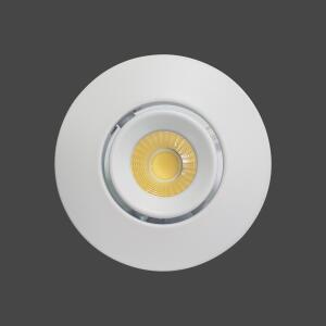 킹 LED 2인치 다운라이트 EL-9913 4W 원형 COB집중 천장매입매립조명 타공45~55 블랙/화이트/크롬/골드