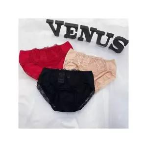 [솔브]비너스 정상  빅사이즈 추천 여성 105 데일리 면스판 다리레이스 삼각팬티 VPTQ86.._P300982027