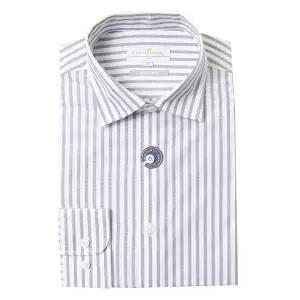 [카운테스마라](센텀시티점)면100  세미슬림핏 스트라이프 긴팔셔츠CDH1C23005N0