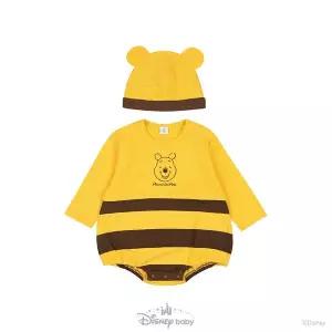 [보리보리/디즈니베이비]꿀벌푸바디수트(YELLOW)_79R517507