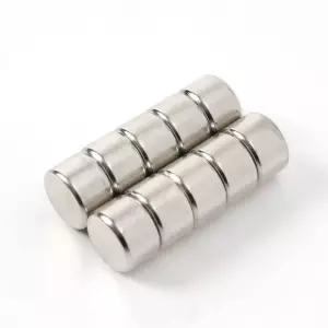 (몬스터킹) 초강력 네오디뮴 원형 자석 10개입(15x10mm)/후크/용접/둥근/철판/마그네틱/네오디움/구슬/마그
