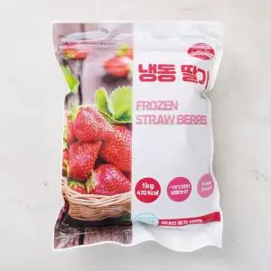 국내산 냉동딸기 1kg