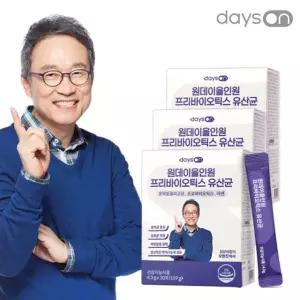 [데이즈온] 원데이 올인원 프리바이오틱스 유산균 3박스