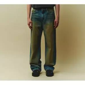 [롯데백화점]플랙 남성 와이드 빈티지 WIDE VINTAGE JEANS M58 MID WSHD (PJTH5STM585)