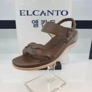 HC11 양가죽 여성화 투웨이 큐빅 스트랩 샌들  W2T6U5B26