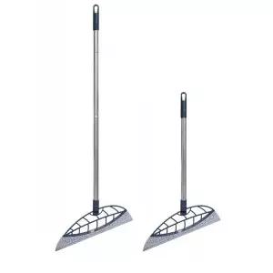 만능 청소 실리콘 빗자루 스퀴지 깔끔청소 블루 J308