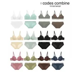 [코데즈컴바인이너웨어](강남점)노와이어/와이어 여성세트 18종택1(CFWBR161+559+458)