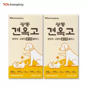 광동 강아지 영양제 관절 슬개골 눈 피부 장건강 눈물자국 면역 견옥고 올