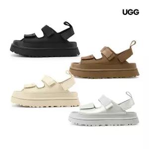 어그 UGG 골든글로우 샌들 플랫폼 키높이 스트랩 씨솔트 블랙 7종택일