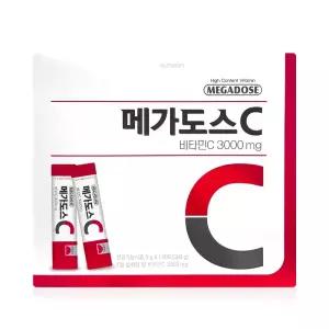 고려은단 메가도스C 비타민C 3000mg 3g x 120포 1개 - R
