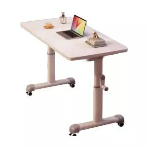 이동식 컴퓨터 책상 모션데스크 스탠딩 바퀴달린 수동 높이조절