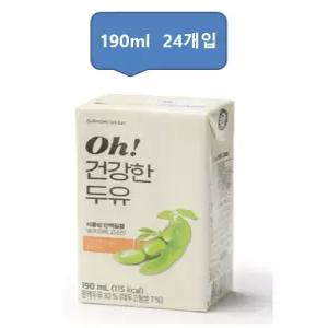 Oh! 건강한두유 연세우유제조 190ml x 24팩