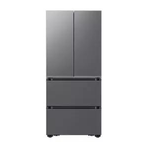 [삼성] 비스포크 AI 김치플러스 4도어 490L (냄새케어 김치통) RK70F49F1DD 에센셜다크메탈