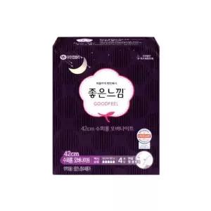 [좋은느낌] 좋은느낌 오리지널 맥시슬림 42cm 수퍼롱 오버나이트 4P