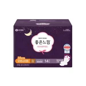[좋은느낌] 좋은느낌 오리지널 맥시슬림 33cm 오버나이트 14P