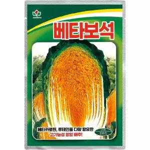 씨드코리아항암배추씨앗 김장배추씨앗 종자 잎이 얇고 엽수가 많은 고기능성함암배추 베타보석 200립