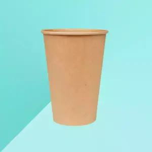 종이컵 HC 510ml (16온스) 무지 크라프트 1000개
