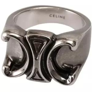 CELINE  25FW CHUNKY TRIOMPHE RING (461DR6BRA 36SI) (생오노프레 청키 트리옹프 링)