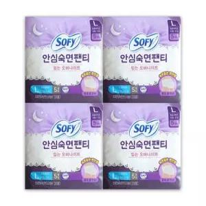 쏘피 안심숙면팬티 L 5P x 4개