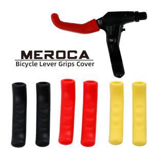 MEROCA 1 쌍 자전거 브레이크 레버 보호 실리콘 그립 핸들 액세서리